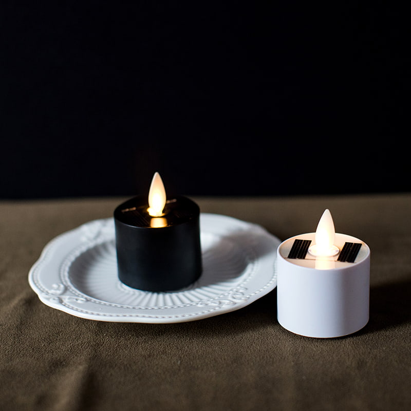 Solar LED Flameless Tealight Candles