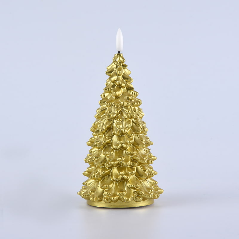 Kumikislap na Christmas Tree Holiday LED Candles