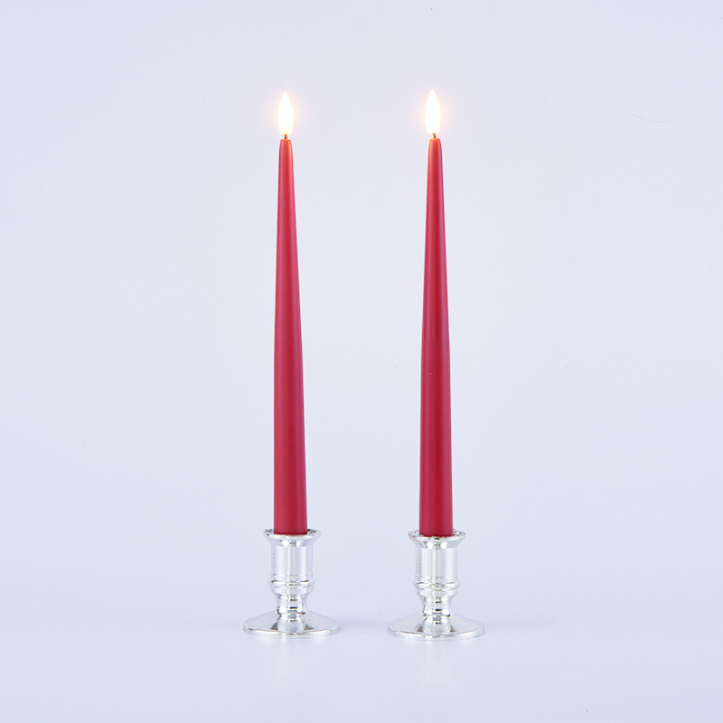 Set ng 2 Flameless Taper Candle na may Remote Set ng 2 Flameless Taper Candle na may Remote